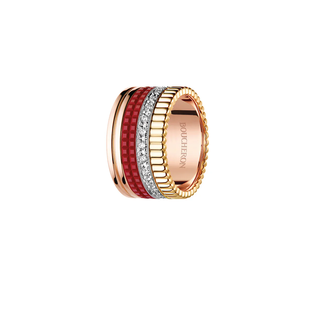 Anello Quatre Red Large - Image 4