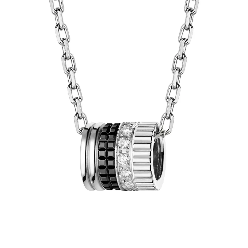 Collana Quatre Black Edition, motivo S - Image 3