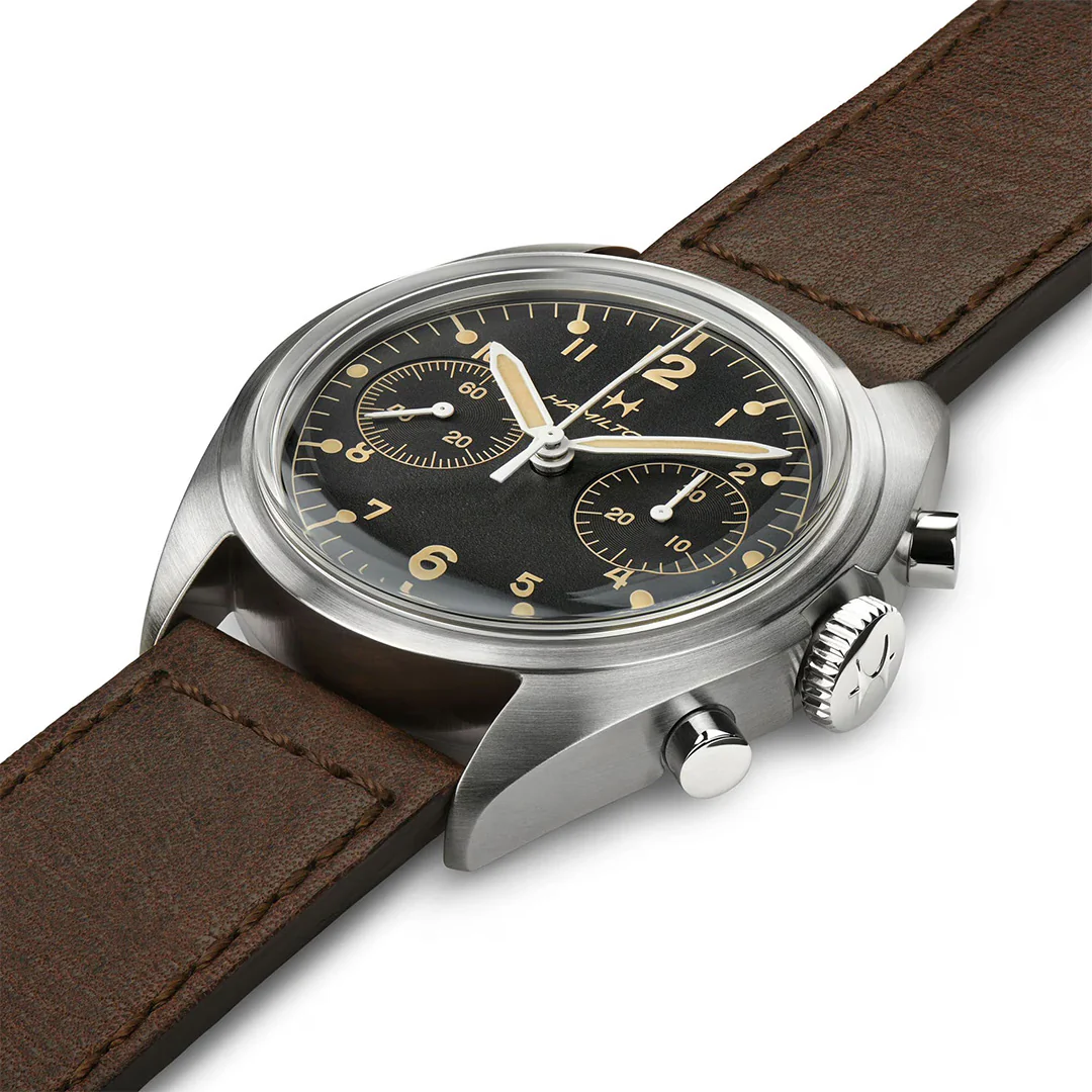 Khaki Aviation Pilot Pioneer Mechanical Chrono - Image 5