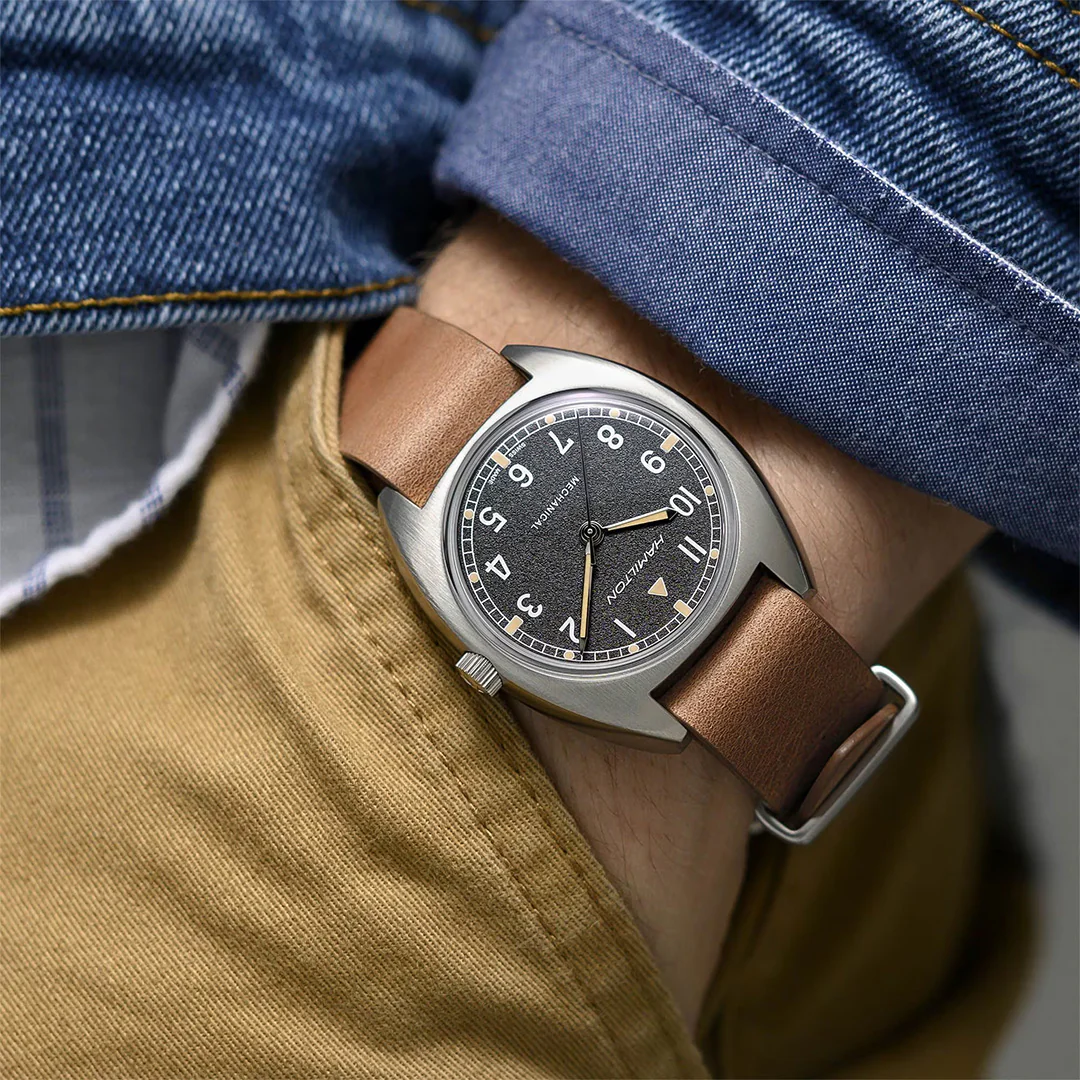 Khaki Aviation Pilot Pioneer Mechanical - Image 2