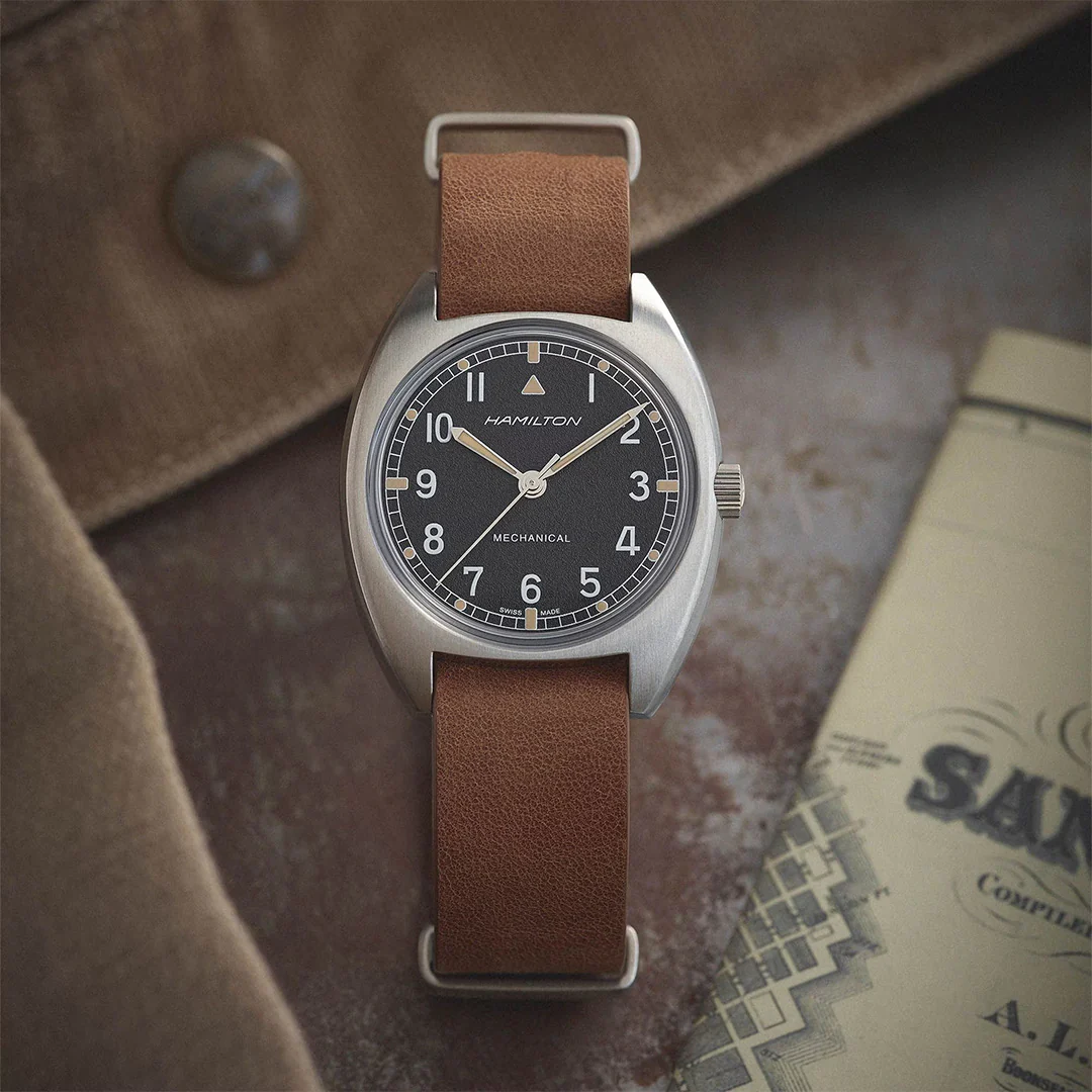 Khaki Aviation Pilot Pioneer Mechanical - Image 3