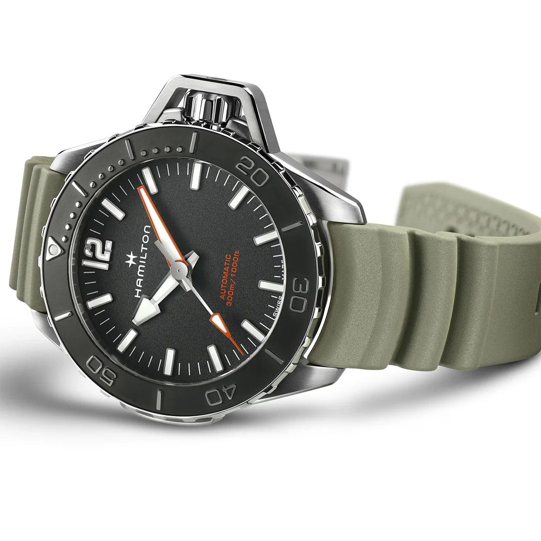 Khaki Navy Frogman Auto - Image 3