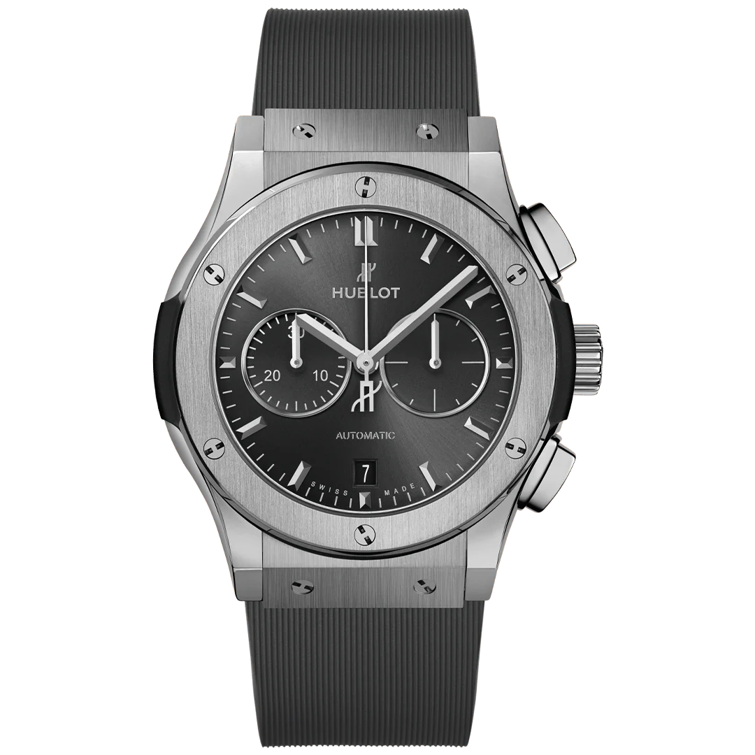 Classic Fusion Racing Grey Chronograph Titanium