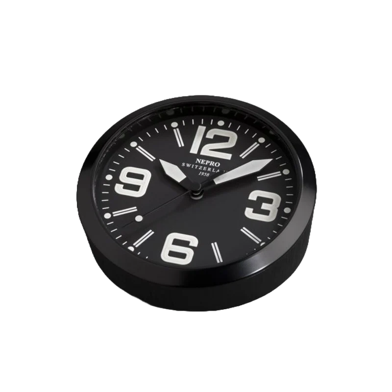 Orologio da Tavolo Fora Nero